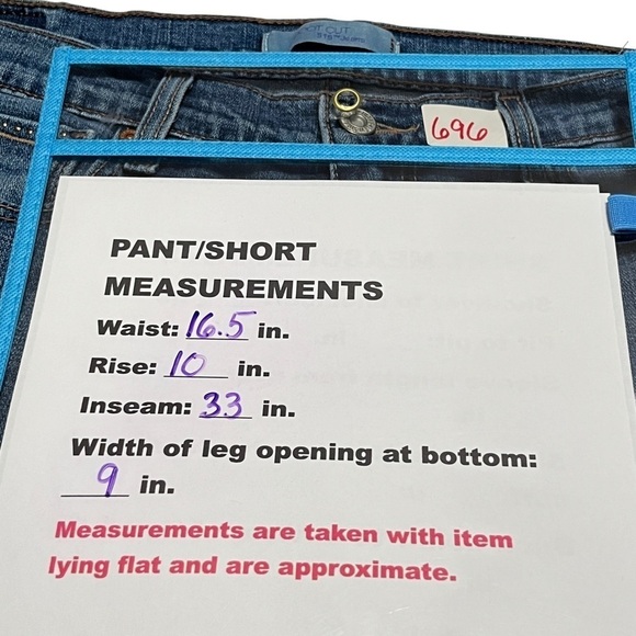 Levi’s 515 Women’s Bootcut Medium Wash Jeans w/ Embellished Pockets Size 10 L/C - Picture 12 of 13